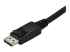 StarTech.com 9.8ft/3m USB C to DisplayPort 1.2 Cable 4K 60Hz, USB-C to DisplayPort Adapter Cable HBR2, USB Type-C DP Alt Mode to DP Monitor Video Cable, Compatible w/ Thunderbolt 3, Black - Nærbilde