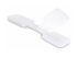 StarTech.com 3.5in (9cm) Cable Labels, 100 Pack White, Cable/Cord Tags (CABLE-TAG-HLWH) - Venstre vinkel