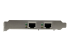 Startech Dual Port Gigabit PCI Express Server Network Adapter Card - 