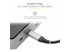 StarTech.com 20" (50cm) USB C Cable 10Gbps, USB 3.1/3.2 Gen 2 Type-C Cable, 100W (5A) Power Delivery Charging, DP Alt Mode, USB-C to C Cord, For USB-C Laptop, Phone, Device, Charge/Sync - Nærbilde