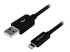 StarTech.com 3m (10ft) Long Black Apple® 8-pin Lightning Connector to USB Cable for iPhone / iPod / iPad - Høyre vinkel