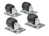 Eaton Tripp Lite Series SmartRack Rolling Caster Kit, 4 pack - Høyre vinkel