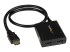 StarTech.com HDMI Cable Splitter - Venstre vinkel
