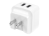 StarTech.com Dual Port USB Wall Charger 17W/3.4A - Tilbake