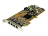 Startech 4 Port Gigabit PoE (Power over Ethernet) Card - Venstre vinkel