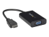 StarTech.com HDMI to VGA Video Adapter Converter with Audio for Desktop PC / Laptop / Ultrabook - Venstre vinkel