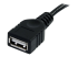 StarTech.com 3 ft Black USB 2.0 Extension Cable A to A - Nærbilde