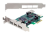 StarTech.com 4 Port PCI Express Low Profile High Speed USB Card - Flere vinkler