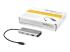 StarTech.com 4 Port USB C Hub w/ 2x USB A & 2x USB C, SuperSpeed 10Gbps USB Type-C 3.1/3.2 Gen 2 Hub, USB Bus Powered, Portable USB-C to USB Adapter Hub, Aluminum, 9.8" (25cm) Cable - Venstre vinkel