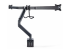StarTech.com Crossbar Triple Monitor Desk Mount, VESA 75x75/100x100 - Tilbake