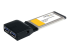 StarTech.com 2 Port ExpressCard SuperSpeed USB 3.0 Card Adapter with UASP - Høyre vinkel
