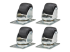 Eaton Tripp Lite Series SmartRack Rolling Caster Kit, 4 pack - Tilbake