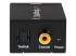 StarTech.com SPDIF Digital Coaxial or Toslink Optical to Stereo RCA Audio Converter - Venstre side