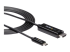 StarTech.com 6ft (2m) USB C to HDMI Cable, 4K 60Hz USB Type C to HDMI 2.0 Video Adapter Cable, Thunderbolt 3 Compatible, Laptop to HDMI Monitor/Display, DP 1.2 Alt Mode HBR2 Cable, Black - Nærbilde