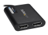 StarTech.com USB 3.0 to Dual DisplayPort Adapter 4K 60Hz, DisplayLink Certified, Video Converter with External Graphics Card - Nærbilde