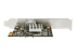 StarTech.com 5G PCIe Network Adapter Card, NBASE-T & 5GBASE-T 2.5BASE-T PCI Express Network Interface Adapter, 5GbE/2.5GbE/1GbE Multi Gigabit Ethernet Workstation NIC, 4 Speed LAN Card - Høyre side