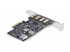 StarTech.com 5-Port USB PCIe Card, USB 3.2 10Gbps, PCI Express Card with 4x USB-C Ports, 1x USB-A Internal Port, USB PCIe Controller Card, Windows/macOS/Linux - Tilbake