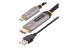 StarTech.com 50ft (15.2m) USB-C to HDMI 2.0 Active Optical Cable, 4K 60Hz - Høyre vinkel