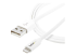 StarTech.com 1m (3ft) White Apple 8-pin Lightning Connector to USB Cable for iPhone / iPod / iPad - Høyre vinkel