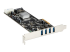 StarTech.com 4 Port USB 3.0 PCIe Card w/ 4 Dedicated Channels - Tilbake