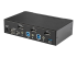 StarTech.com 2 Port DisplayPort KVM Switch, 4K 60Hz, Single Display, Dual Port UHD DP 1.2 USB KVM Switch with Integrated USB 3.0 Hub and Audio, Dell, HP, Apple, Lenovo, TAA Compliant - Tilbake