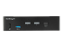 StarTech.com 2 Port DisplayPort KVM Switch, 4K 60Hz, Single Display, Dual Port UHD DP 1.2 USB KVM Switch with Integrated USB 3.0 Hub and Audio, Dell, HP, Apple, Lenovo, TAA Compliant - Fremsiden