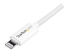 StarTech.com 3m (10ft) Long White Apple® 8-pin Lightning Connector to USB Cable for iPhone / iPod / iPad - Høyre vinkel