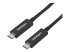 StarTech.com Active 40Gbps Thunderbolt 3 Cable - Høyre vinkel