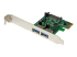 StarTech.com 2 Port PCI Express (PCIe) SuperSpeed USB 3.0 Card Adapter with UASP - Venstre vinkel