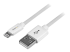 StarTech.com 2m (6ft) Long White Apple 8-pin Lightning Connector to USB Cable for iPhone / iPod / iPad - Nærbilde