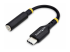 StarTech.com USB-C Audio Adapter to 3.5mm TRRS Jack, Headphone Aux Dongle - Høyre vinkel