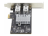 StarTech.com 2-Port GbE SFP Network Card, PCIe 2.0 x1, Intel I350-AM2 2x 1GbE Controller, 1000BASE Copper/Fiber Optic, Dual-Port Gigabit Ethernet NIC, Desktop/Server Backplanes - Høyre side