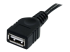 StarTech.com 6 ft Black USB 2.0 Extension Cable A to A - Nærbilde