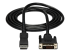 StarTech.com 6ft / 1.8m DisplayPort to DVI Cable - Fremsiden