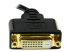 StarTech.com 8 in Mini HDMI to DVI Cable Adapter, DVI-D to HDMI (1920x1200p), 19 Pin HDMI Mini (C) Male to DVI-D Female, Digital Monitor Adapter Cable M/F, 3.9 Gbps Bandwidth, Black - Nærbilde