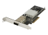 StarTech.com Dual Port 40G QSFP+ Network Card, Intel XL710 Open QSFP+ Converged Adapter, PCIe 40 Gigabit Ethernet Server NIC, 40GbE Fiber Optic LAN Card, Dell PowerEdge HPE ProLiant, 40Gb - Venstre vinkel
