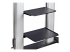 StarTech.com Rolling TV Cart/Stand On Wheels, Up to 100inch/220lb Screens - Nærbilde