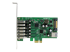 StarTech.com 7 Port PCI Express USB 3.0 Card - Fremsiden