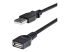 StarTech.com 6 ft Black USB 2.0 Extension Cable A to A - Høyre vinkel