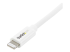 StarTech.com 2m (6ft) Long White Apple 8-pin Lightning Connector to USB Cable for iPhone / iPod / iPad - Nærbilde