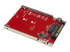 StarTech.com M.2. PCI-e NVMe to U.2 (SFF-8639) Adapter - Venstre vinkel