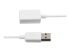 StarTech.com 1m White USB 2.0 Extension Cable Cord - Flere vinkler