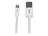 StarTech.com 2m (6ft) Long White Apple 8-pin Lightning Connector to USB Cable for iPhone / iPod / iPad - Nærbilde