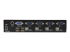 StarTech.com 4 Port Professional VGA USB KVM Switch with Hub - Tilbake