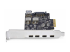 StarTech.com 5-Port USB PCIe Card, USB 3.2 10Gbps, PCI Express Card with 4x USB-C Ports, 1x USB-A Internal Port, USB PCIe Controller Card, Windows/macOS/Linux - Nærbilde