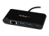 StarTech.com 3 Port USB-C Hub with Gigabit Ethernet & 60W Power Delivery Passthrough Laptop Charging, USB-C to 3x USB-A (USB 3.0 SuperSpeed 5Gbps), USB 3.1/USB 3.2 Gen 1 Type-C Adapter Hub - Nærbilde