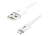 StarTech.com 2m (6ft) Long White Apple 8-pin Lightning Connector to USB Cable for iPhone / iPod / iPad - Nærbilde