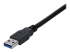 StarTech.com 1m Black SuperSpeed USB 3.0 Extension Cable A to A - Nærbilde