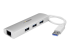 StarTech.com 3-Port USB 3.0 Hub with Gigabit Ethernet - Tilbake