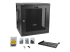 StarTech.com 12U 19" Wall Mount Network Cabinet, 20" Deep 4 Post Hinged Locking IT Computer Equipment Enclosure with Shelf, Flexible Vented Switch Depth Data Rack Cisco 3850, 2960 Series - Fremsiden